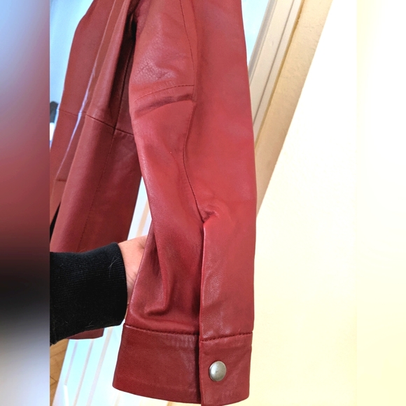 NWOT leather jacket - Muubaa - size 4 impeccable condition - Picture 10 of 13